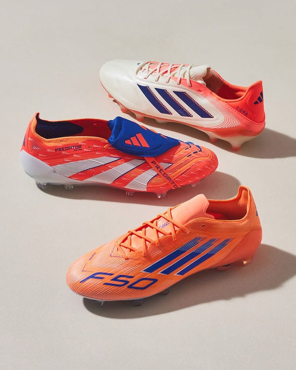 Adidas Coral Blaze Pack: leveza, velocidade e estilo a dominar os relvados de 2025